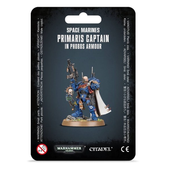 Warhammer 40k - Space Marines - Primaris Captain in Phobos Armour