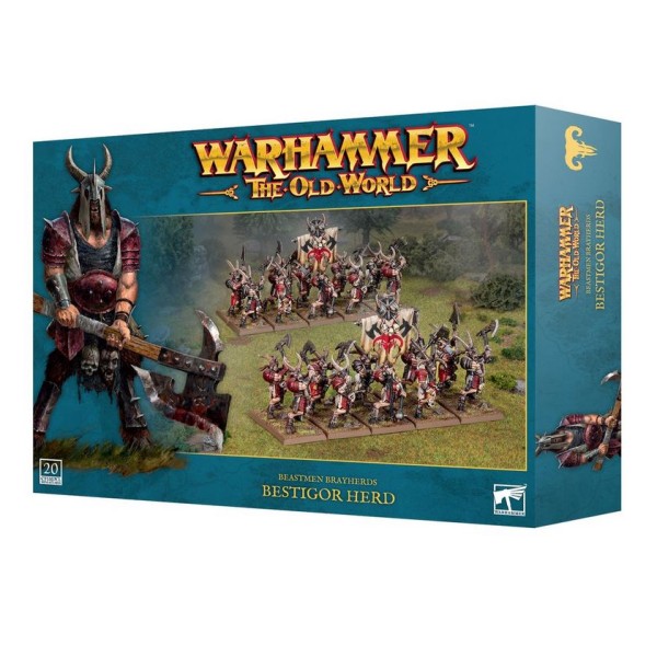 Warhammer - The Old World - Beastmen Breyherds - Bestigor Herd