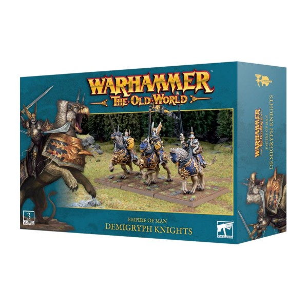 Warhammer - The Old World - Empire of Man - Demigryph Knights