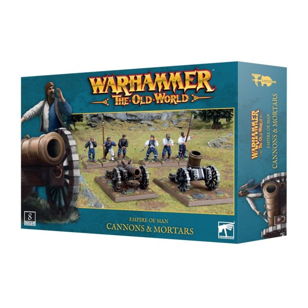 Warhammer - The Old World - Empire of Man - Cannons & Mortars