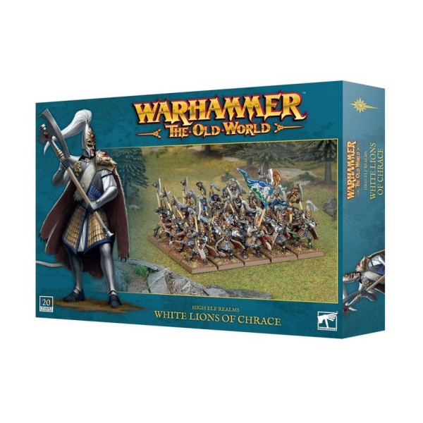 Warhammer - The Old World - High Elf Realms - White Lions of Chrace