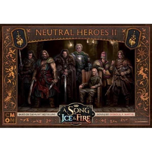 A Song of Ice and Fire - Tabletop Miniatures Game - Neutral Heroes II