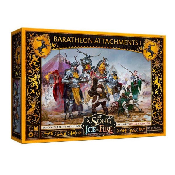 A Song of Ice and Fire - Tabletop Miniatures Game - Baratheon Attachments #1 