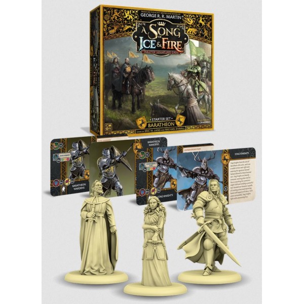 A Song of Ice and Fire - Tabletop Miniatures Game - Baratheon Starter Set