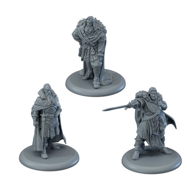 A Song of Ice and Fire - Tabletop Miniatures Game - NIGHT'S WATCH HEROES 3