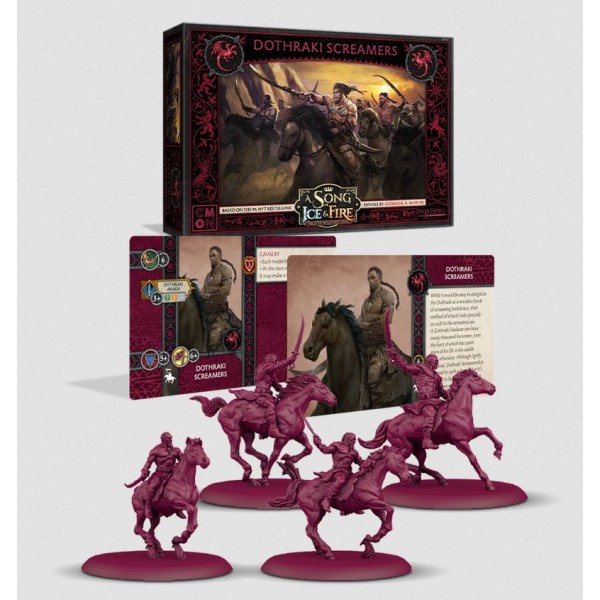 A Song of Ice and Fire - Tabletop Miniatures Game - Targaryen - Dothraki Screamers