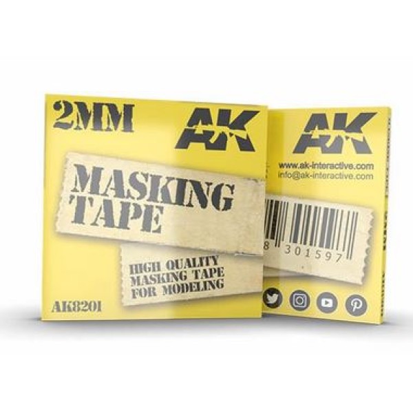 AK Interactive - Masking Tape 2mm