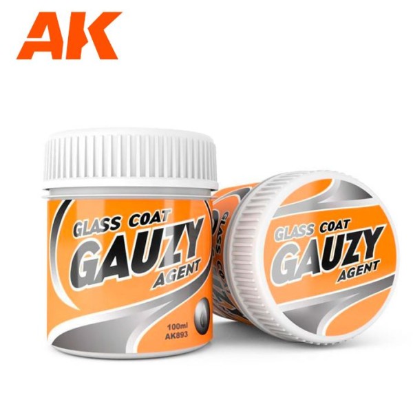 Clearance - AK Interactive - GAUZY AGENT - GLASS COAT 100 ml