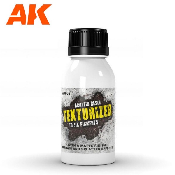 AK Interactive - Pigments: ACRYLIC RESIN TEXTURIZER