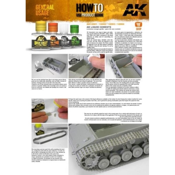 AK Interactive - STANDARD DENSITY POLY CEMENT