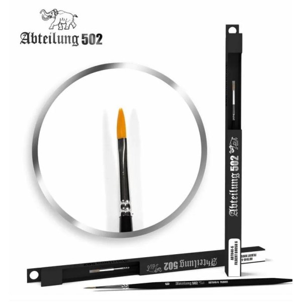 Abteilung 502 Deluxe Brushes - Filbert Brush 6