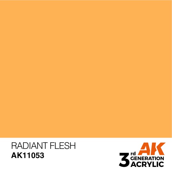 AK Interactive - 3rd Generation Acrylics 17ml - RADIANT FLESH – STANDARD AK Interactive - 3rd Generation Acrylics 17ml - RADIANT FLESH – STANDARD