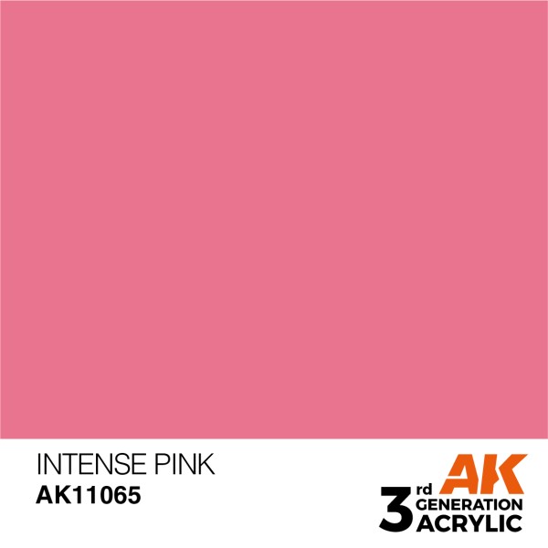 AK Interactive - 3rd Generation Acrylics 17ml - INTENSE PINK - Intense AK Interactive - 3rd Generation Acrylics 17ml - INTENSE PINK - Intense