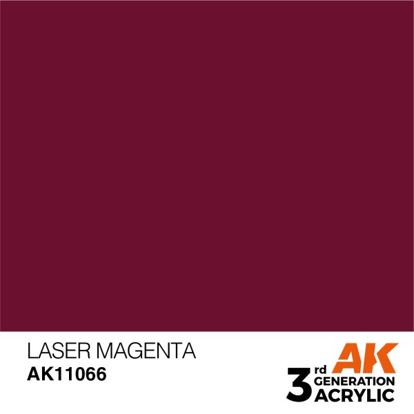 AK Interactive - 3rd Generation Acrylics 17ml - LASER MAGENTA – STANDARD AK Interactive - 3rd Generation Acrylics 17ml - LASER MAGENTA – STANDARD