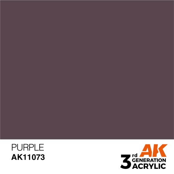 AK Interactive - 3rd Generation Acrylics 17ml - PURPLE – STANDARD AK Interactive - 3rd Generation Acrylics 17ml - PURPLE – STANDARD