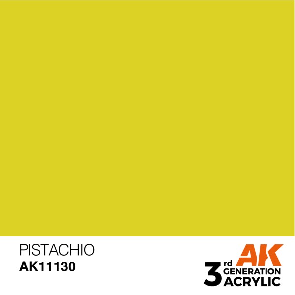 AK Interactive - 3rd Generation Acrylics 17ml - PISTACHIO – STANDARD AK Interactive - 3rd Generation Acrylics 17ml - PISTACHIO – STANDARD