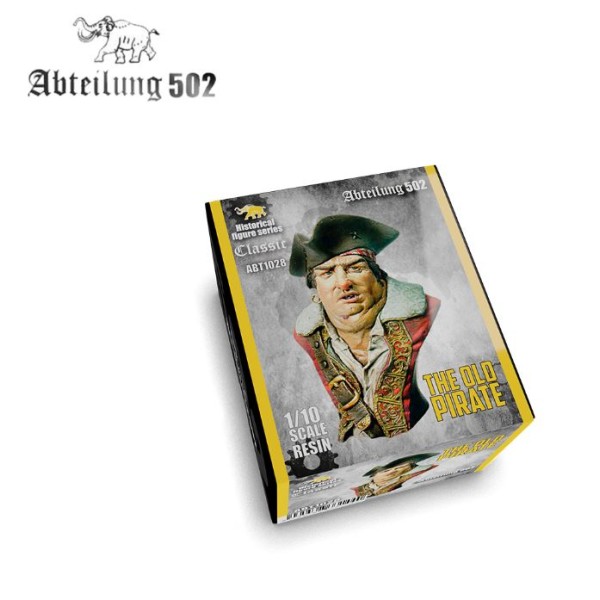 Abteilung 502 - Historical Figures Series - THE OLD PIRATE BUST - SCALE 1/10 (AK INTERACTIVE)