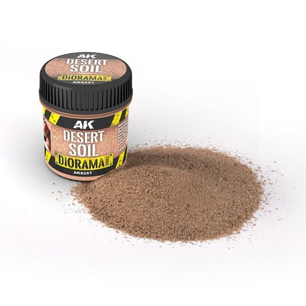 AK Interactive - Dioramas - Terrains - Desert Soil 1/35