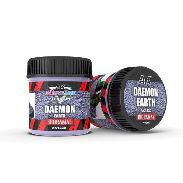 AK Interactive - Wargame Terrain and Basing Effects - DAEMON EARTH (100ml)