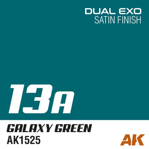 AK Interactive - DUAL EXO 13A – GALAXY GREEN 60ml