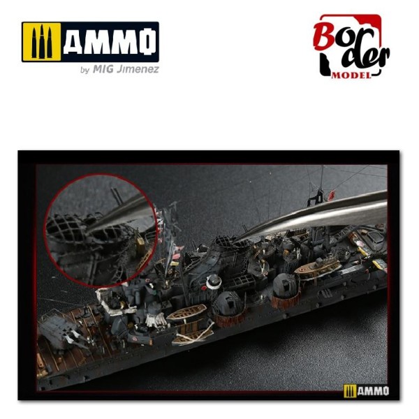 Mig Ammo - Curved Tip Model Tweezers