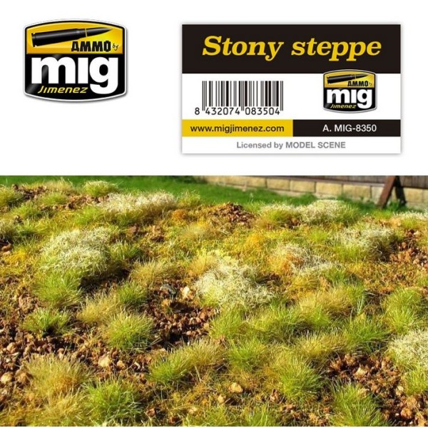 MiG - AMMO - Scenic Mats - STONY STEPPE