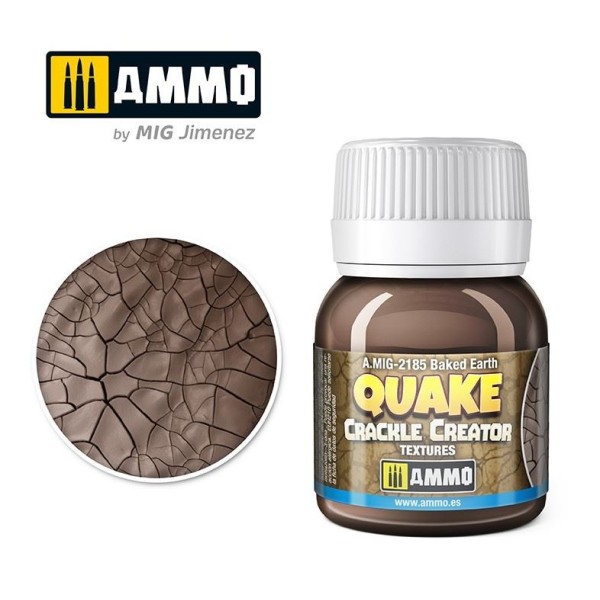 Mig - Ammo - QUAKE CRACKLE CREATOR TEXTURES - Baked Earth (40ml)