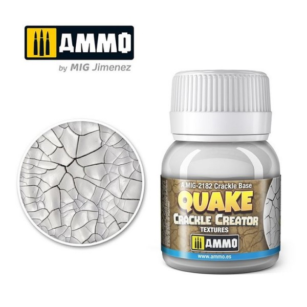 Mig - Ammo - QUAKE CRACKLE CREATOR TEXTURES - Crackle Base (40ml)