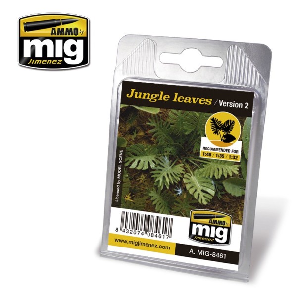 MiG - AMMO - Scenics - Jungle Leaves (Version 2) MiG - AMMO - Scenics - Jungle Leaves (Version 2)