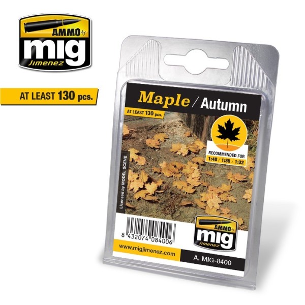 MiG - AMMO - Scenics - Maple Leaves/Autumn MiG - AMMO - Scenics - Maple Leaves/Autumn