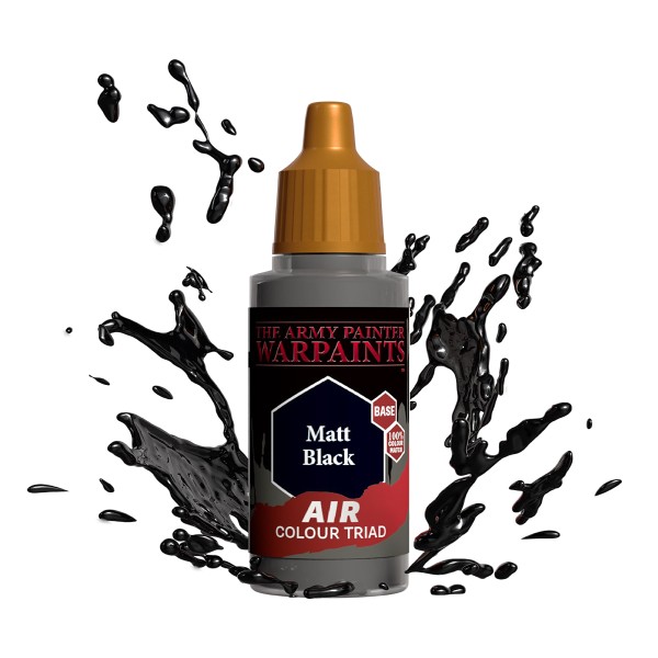 Clearance - The Army Painter - Warpaints AIR - Matt Black Clearance - The Army Painter - Warpaints AIR - Matt Black