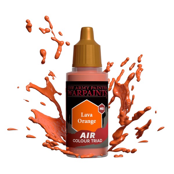 Clearance - The Army Painter - Warpaints AIR - Lava Orange Clearance - The Army Painter - Warpaints AIR - Lava Orange