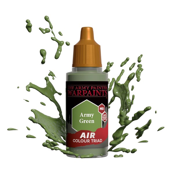Clearance - The Army Painter - Warpaints AIR - Army Green Clearance - The Army Painter - Warpaints AIR - Army Green
