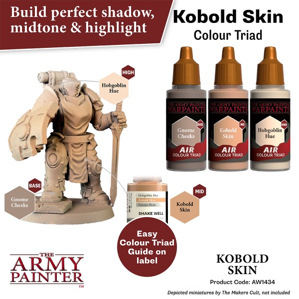 Clearance - The Army Painter - Warpaints AIR - Kobold Skin