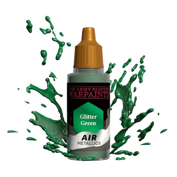 The Army Painter - Warpaints AIR Metallics - Glitter Green The Army Painter - Warpaints AIR Metallics - Glitter Green