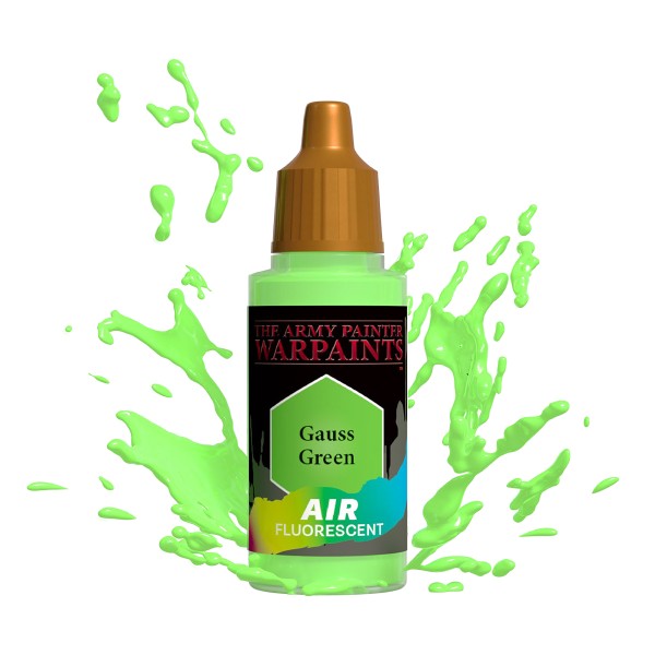 The Army Painter - Warpaints AIR Fluo - Gauss Green The Army Painter - Warpaints AIR Fluo - Gauss Green