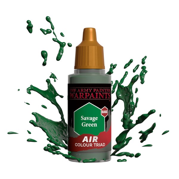 Clearance - The Army Painter - Warpaints AIR - Savage Green Clearance - The Army Painter - Warpaints AIR - Savage Green