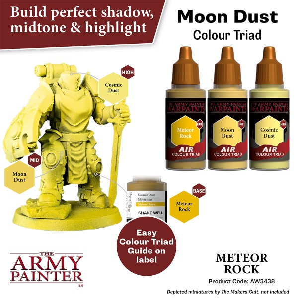 Clearance - The Army Painter - Warpaints AIR - Meteor Rock Clearance - The Army Painter - Warpaints AIR - Meteor Rock