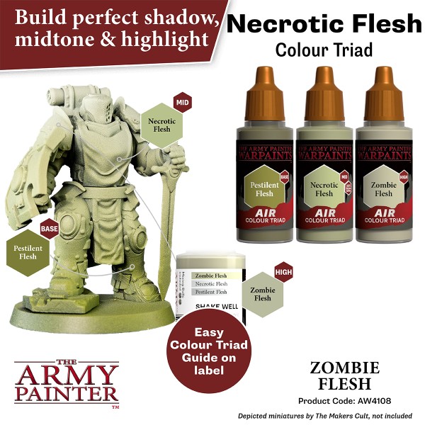 Clearance - The Army Painter - Warpaints AIR - Zombie Flesh Clearance - The Army Painter - Warpaints AIR - Zombie Flesh