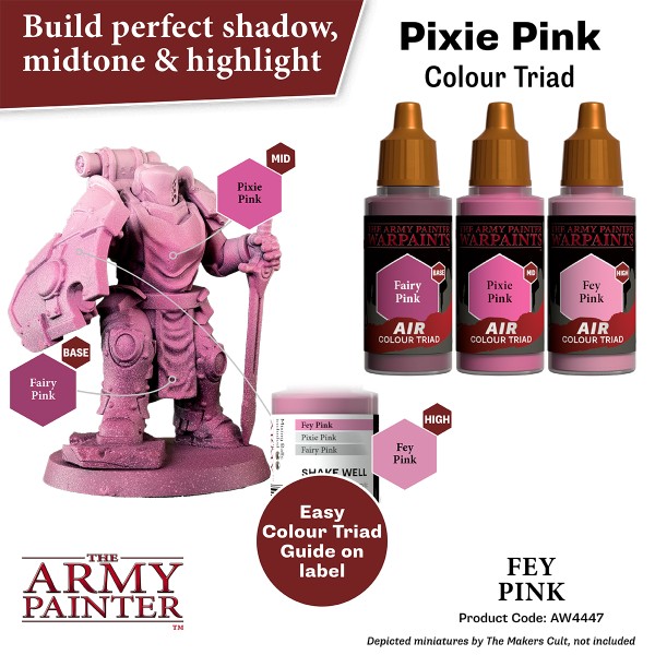Clearance - The Army Painter - Warpaints AIR - Fey Pink Clearance - The Army Painter - Warpaints AIR - Fey Pink