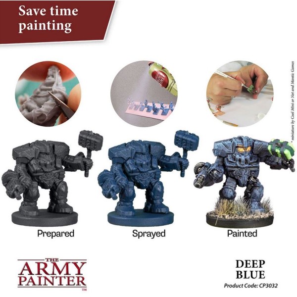 Clearance - The Army Painter - Colour Primer: DEEP BLUE (Splash release, Limited Edition) (In Store Only)