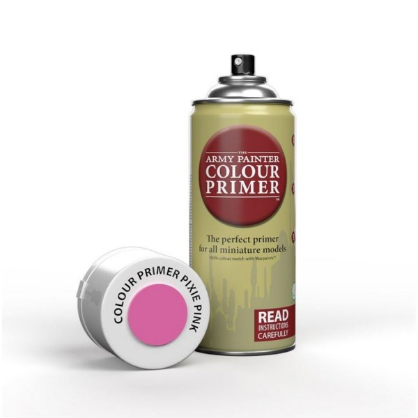 Clearance - The Army Painter - Colour Primer: Pixie Pink (Splash release, Limited Edition) (In Store Only)