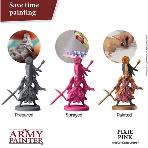 Clearance - The Army Painter - Colour Primer: Pixie Pink (Splash release, Limited Edition) (In Store Only)
