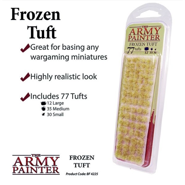 The Army Painter - Battlefields - Frozen Tufts - 77 pcs (2019)