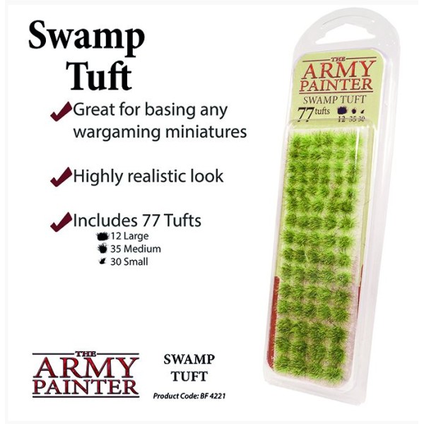 The Army Painter - Battlefields - Swamp Tufts - 77 pcs (2019)