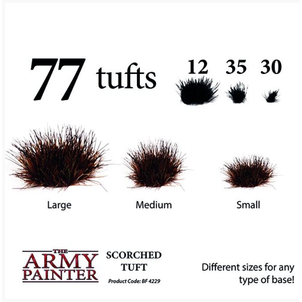 The Army Painter - Battlefields - Scorched Tufts - 77 Pcs (2019)