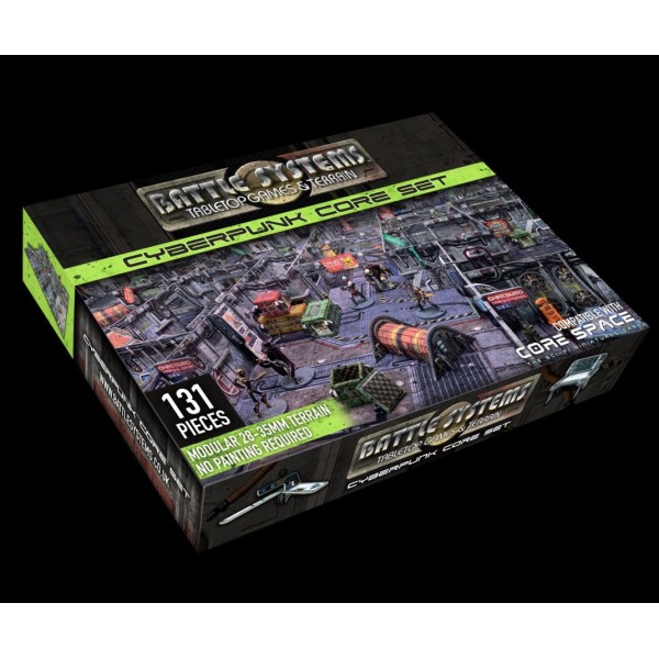 Battle Systems - Sci-Fi Terrain - Cyberpunk Core Set