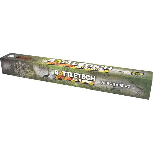 Battletech - Battle Alpha Strike Mat - Aerobase 2 / Grassland Hills