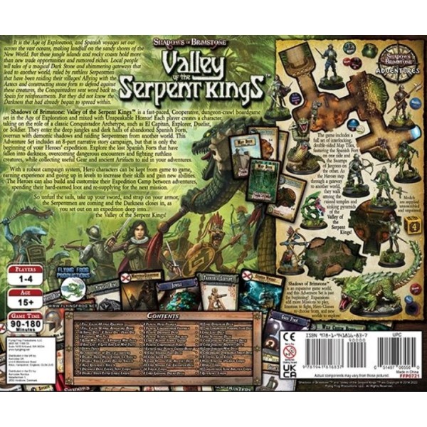 Shadows of Brimstone - Valley of the Serpent Kings Adventures Set