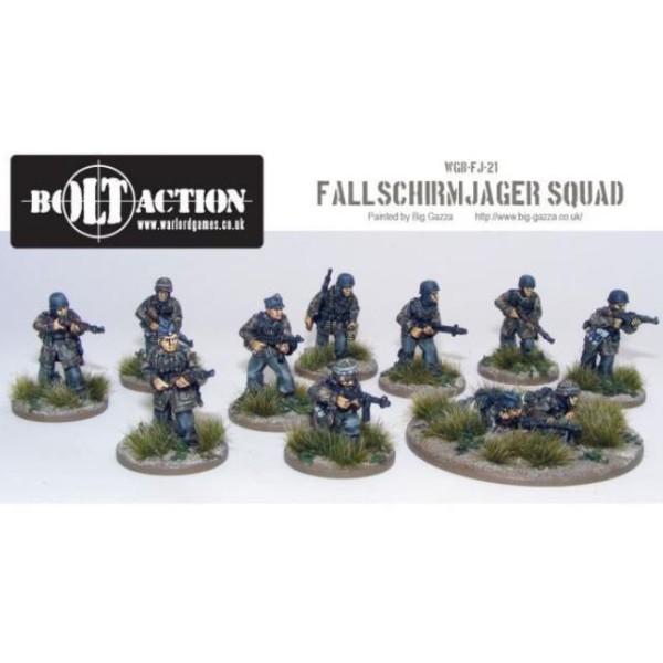 Bolt Action - Germany - Fallschirmjager Squad (11 Man)